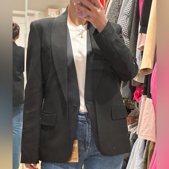 Alexander Wang black blazer with shawl collar size M - Picture 8 of 16